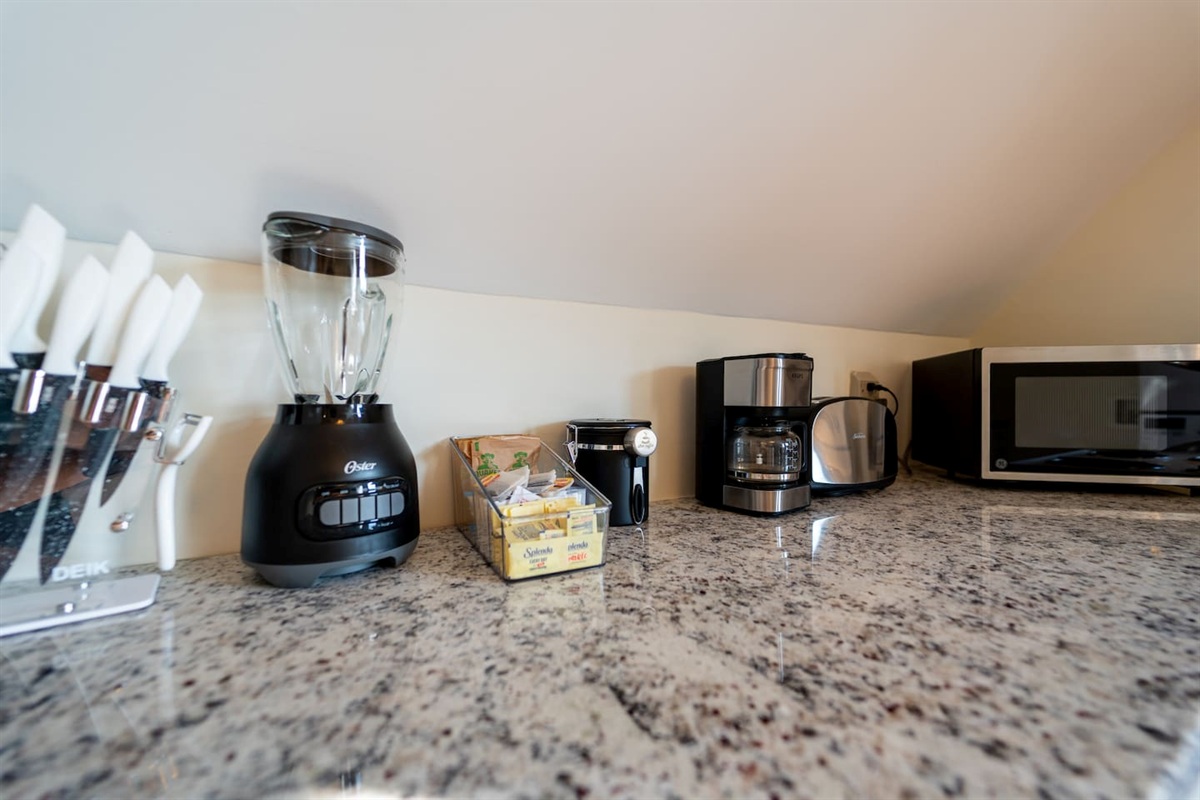 New small appliances, ground coffee, and some treats for you to enjoy!