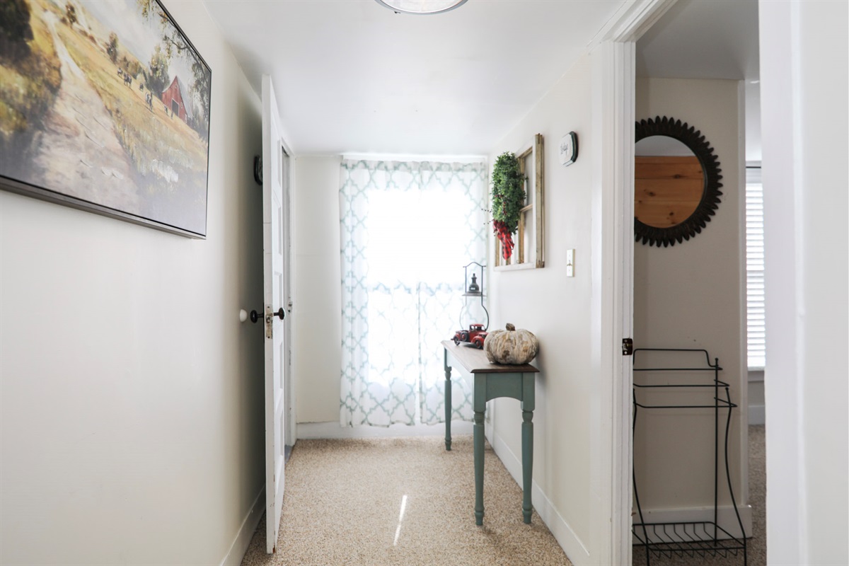 Second floor hallway