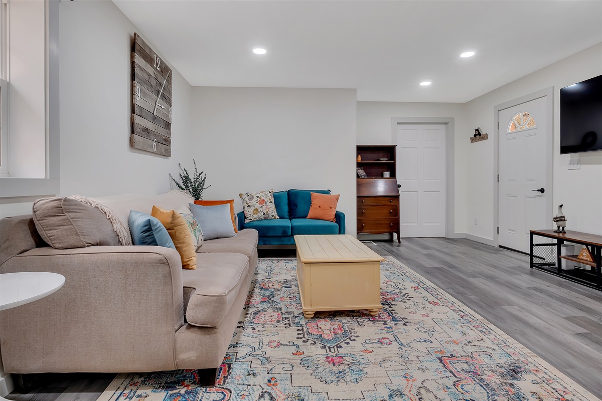 So much room to relax!