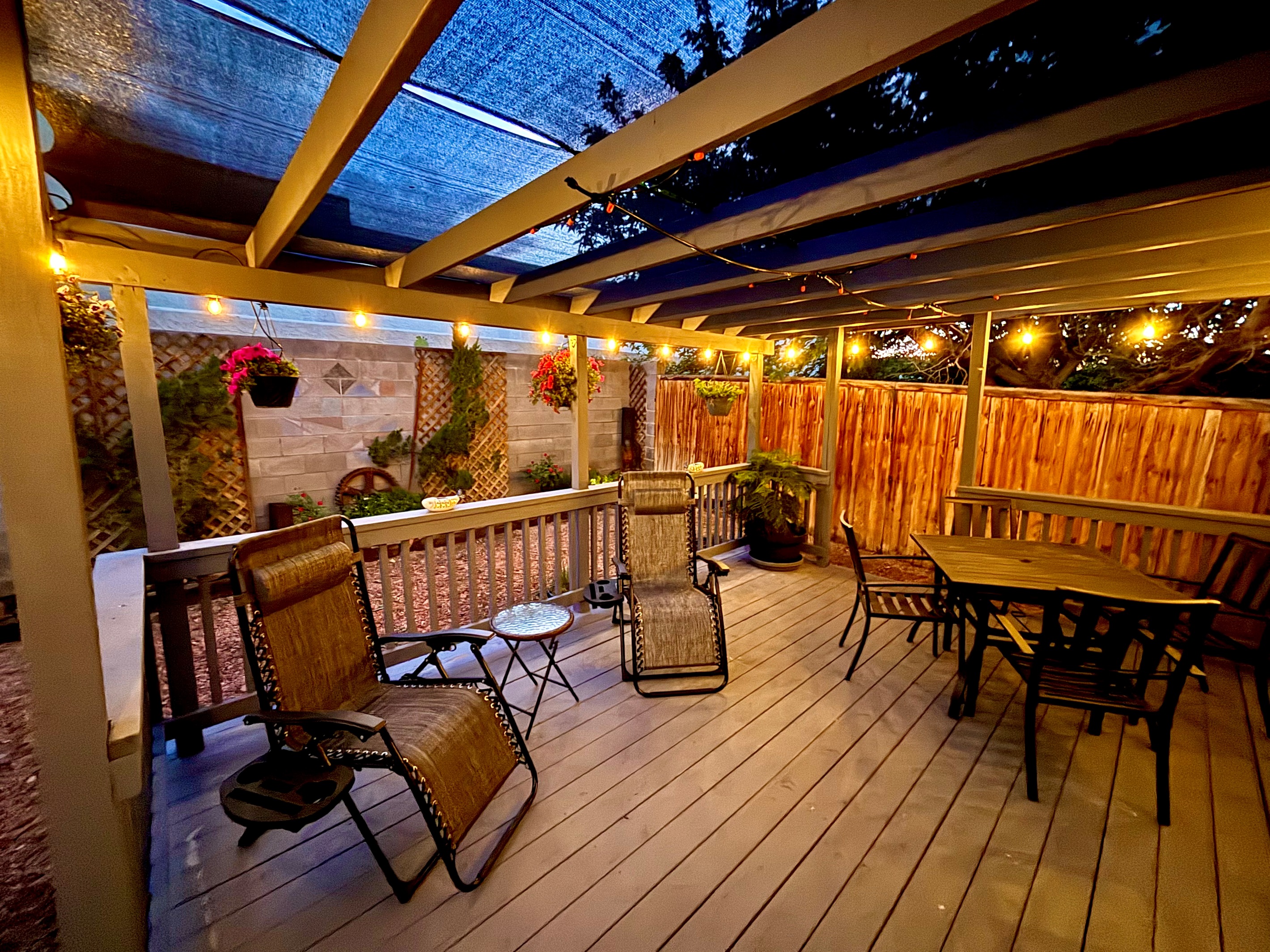 Rear Covered Patio