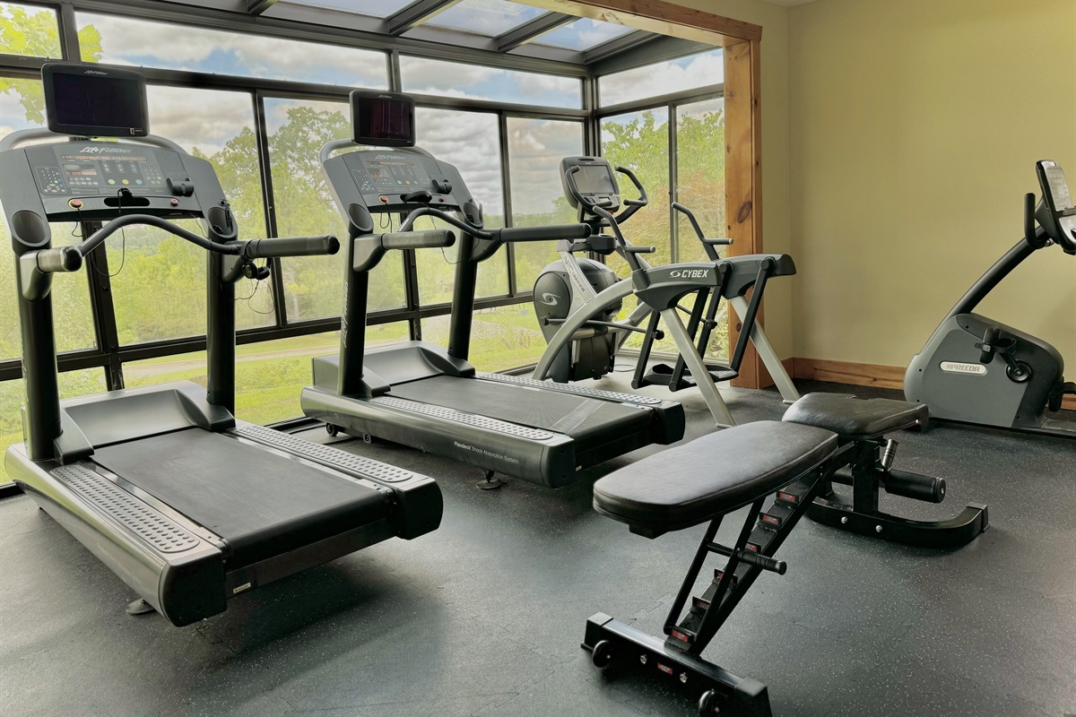 Well equipped with exercise equipment ready to use! Located in the Community Clubhouse.