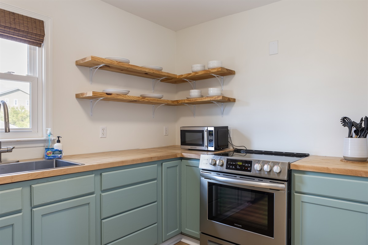 Kitchen essentials provided