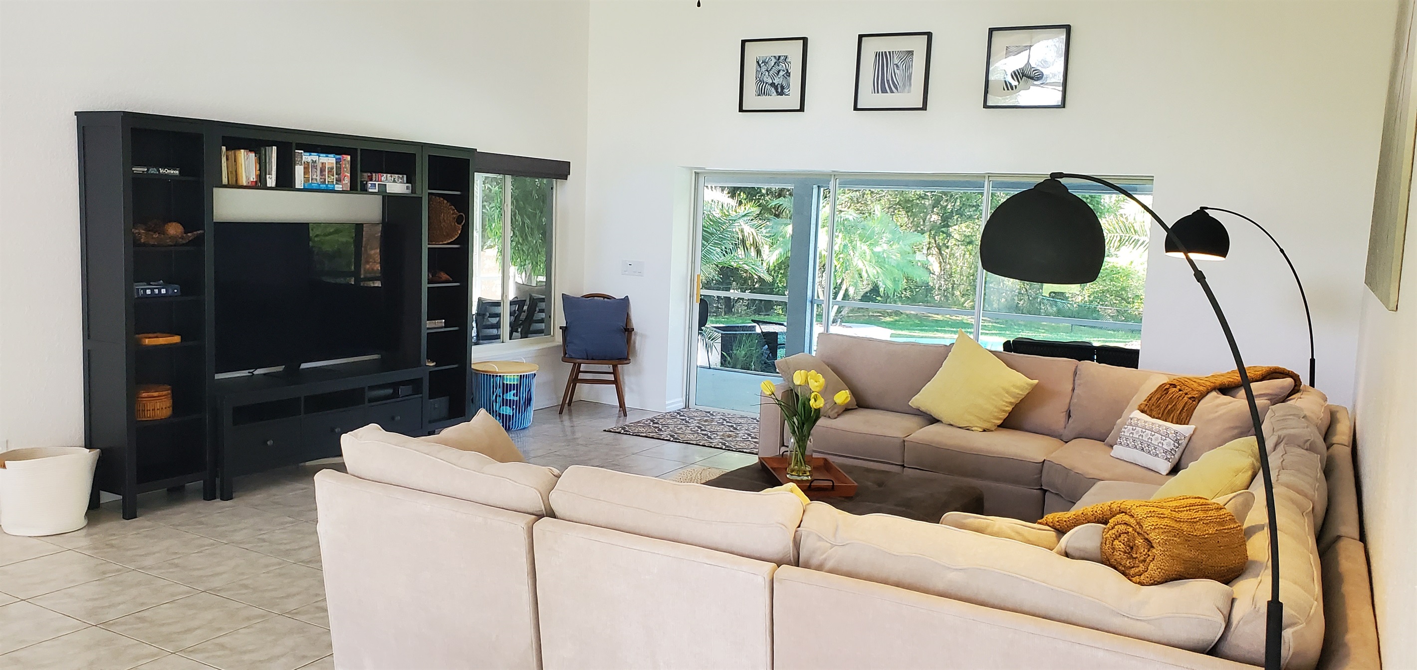 Living Room and smart TV