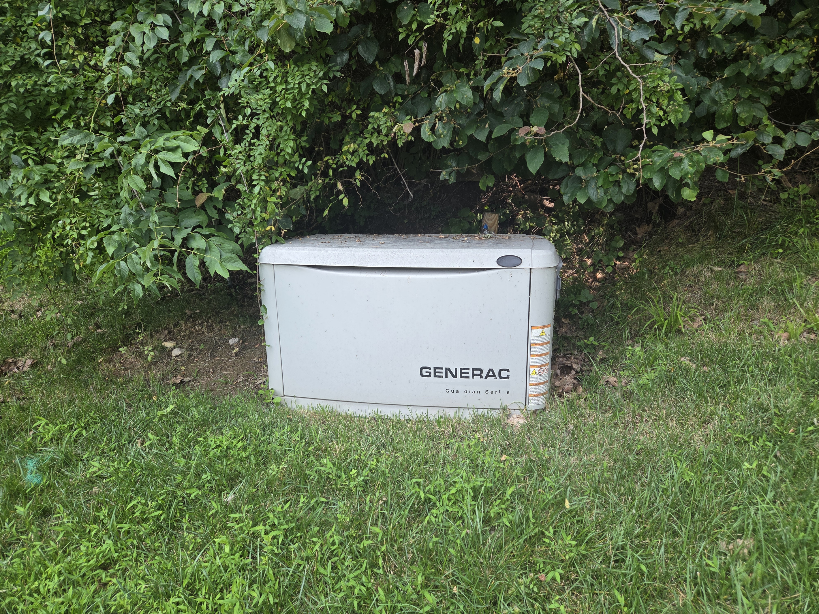 Whole house generator, we got you covered if powers goes out!