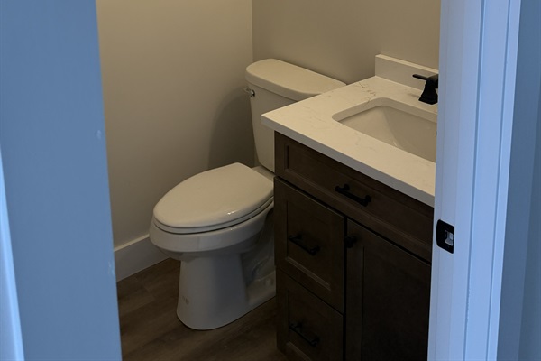 Powder room, construction update 1/31/26.