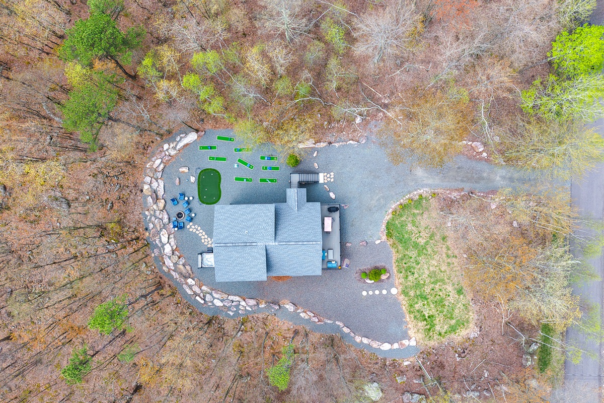 Mountain Nest Overhead View