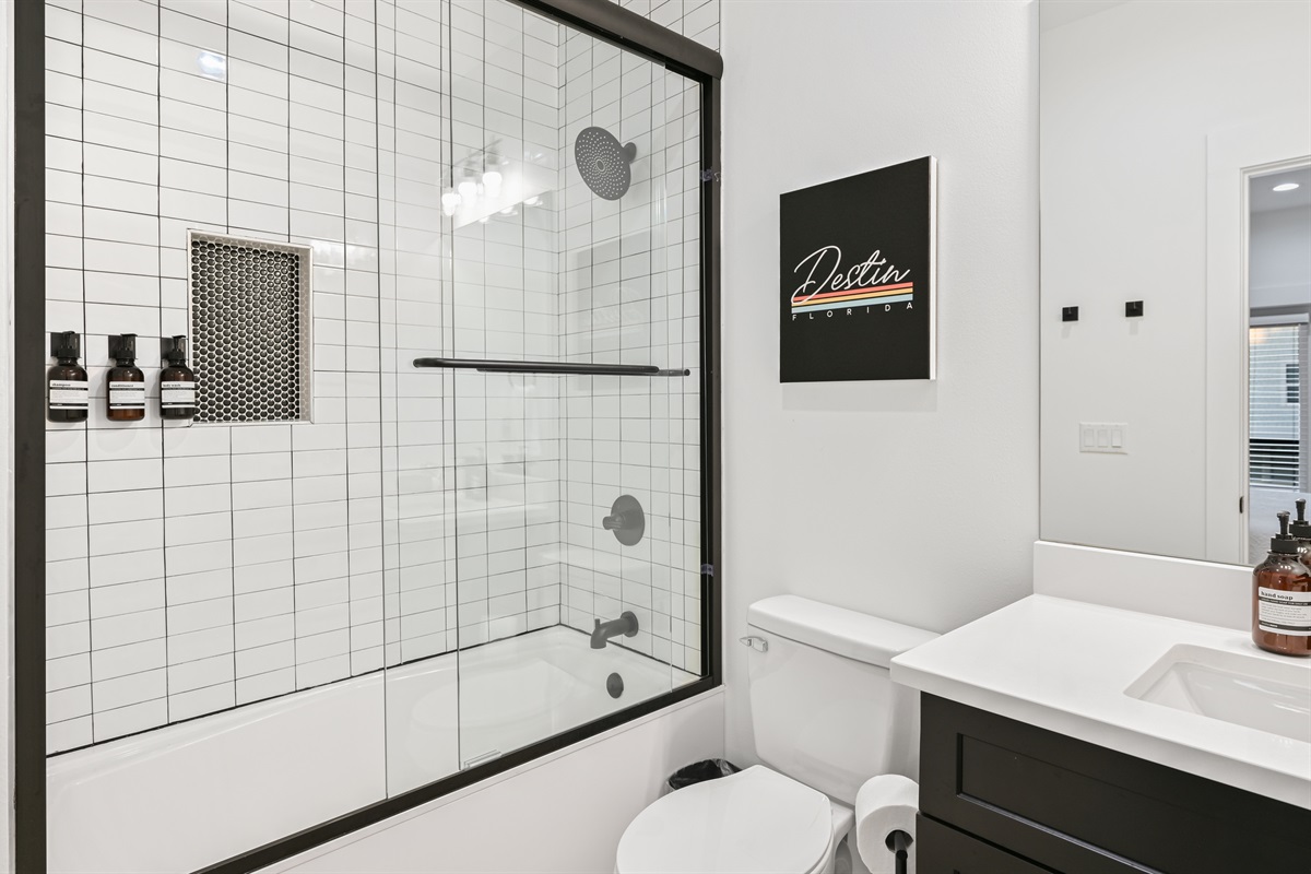 King Suite # 6: Private Bathroom (second floor)