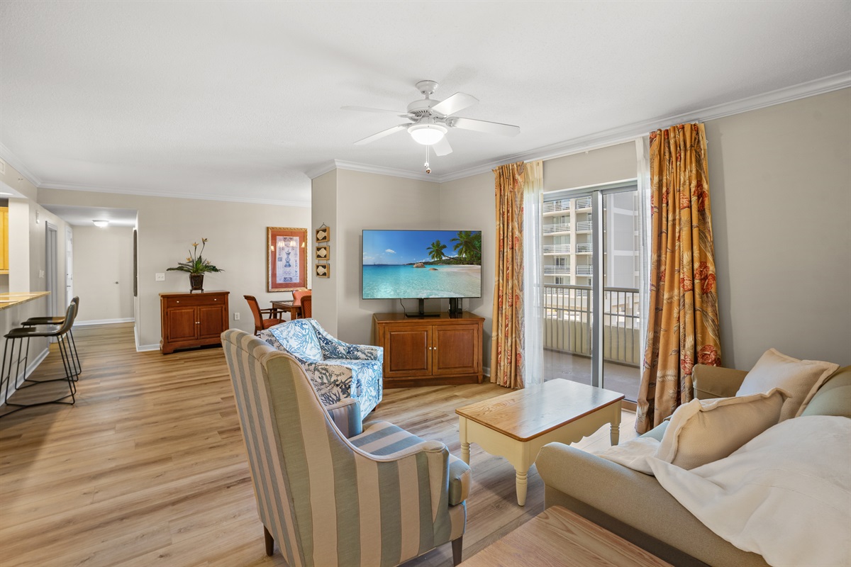 Living Room -spacious open concept
