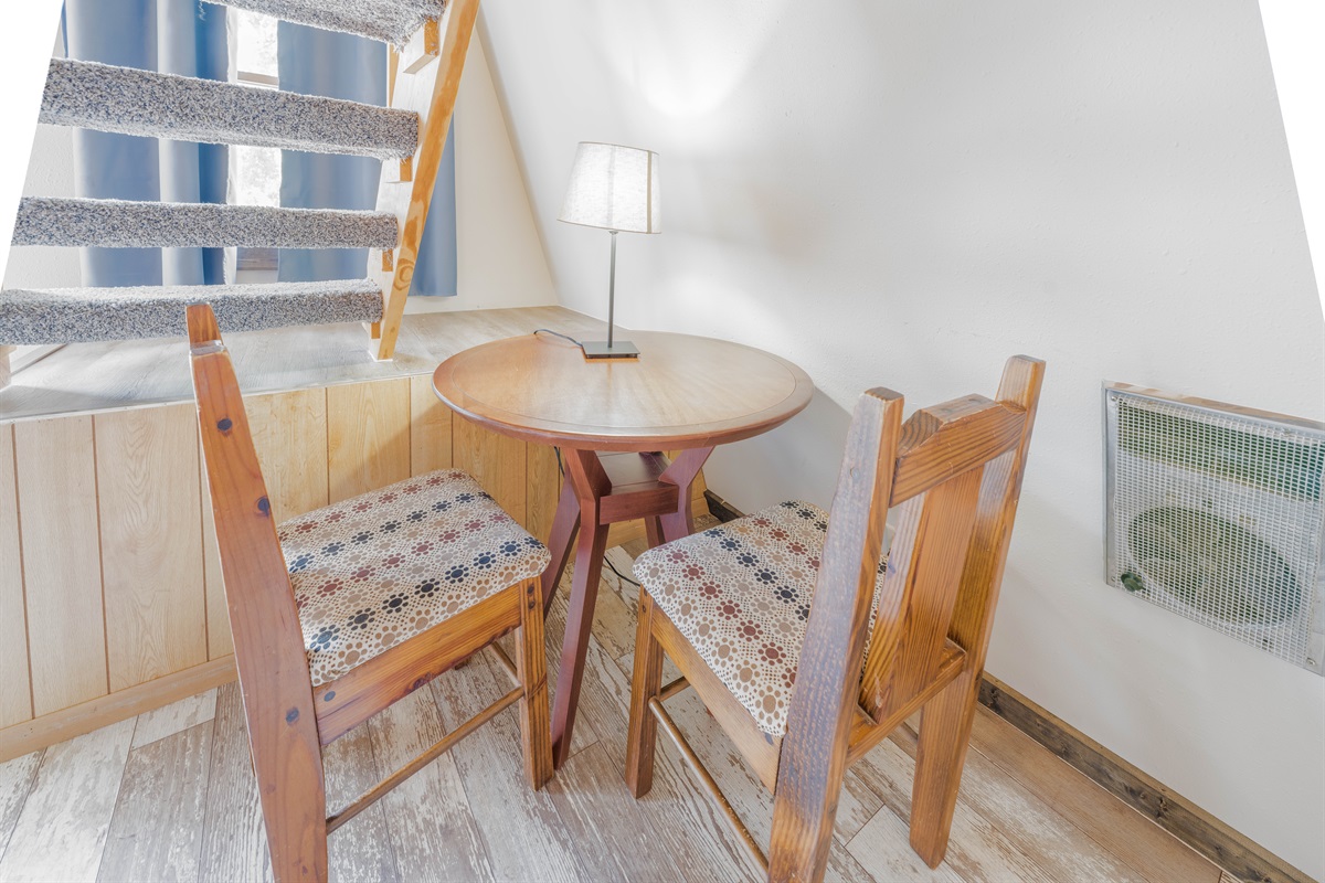 Seating for 2