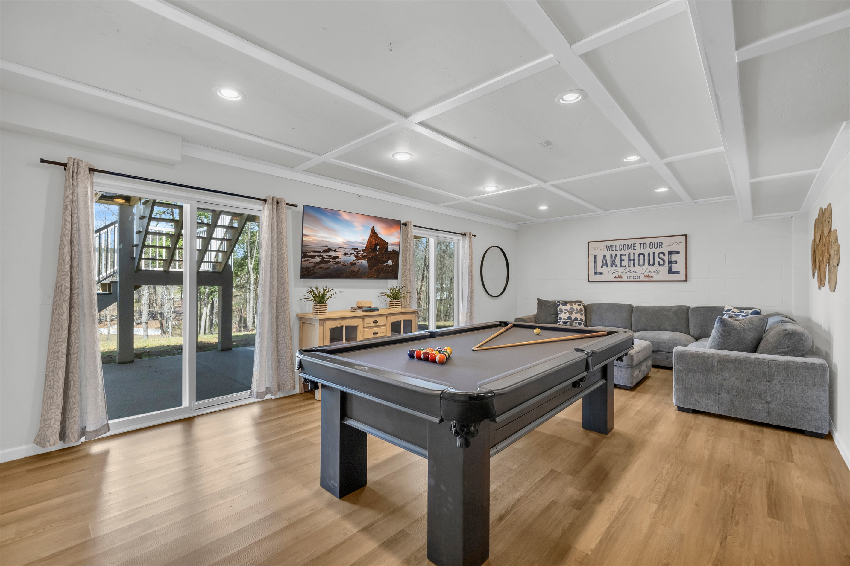 Game Room and Family Room 