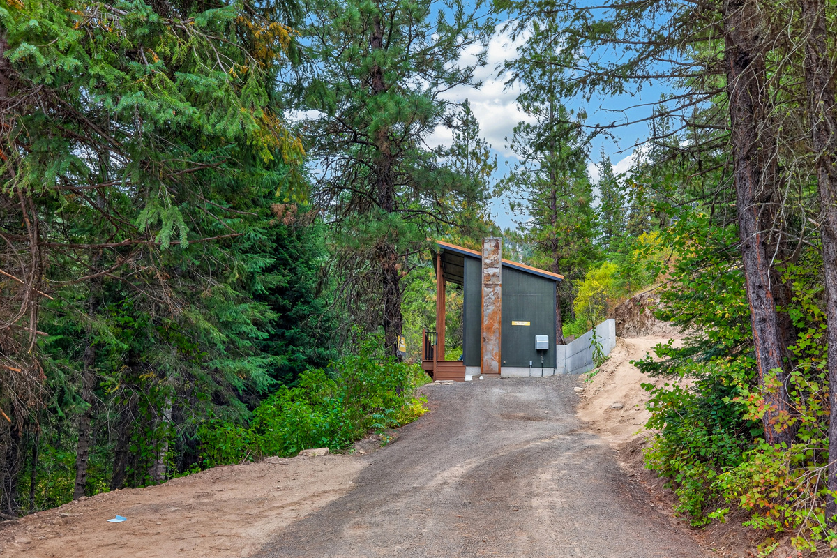 Parking for the Tiny Cottage is right in front of the home itself.