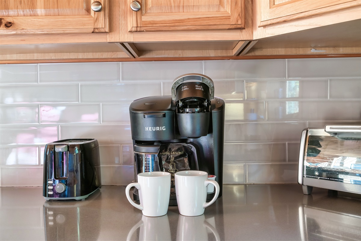 Enjoy a fresh cup anytime