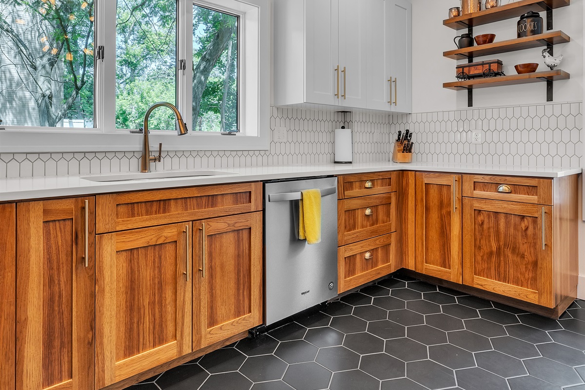 Cook your favorite meals in the modern kitchen