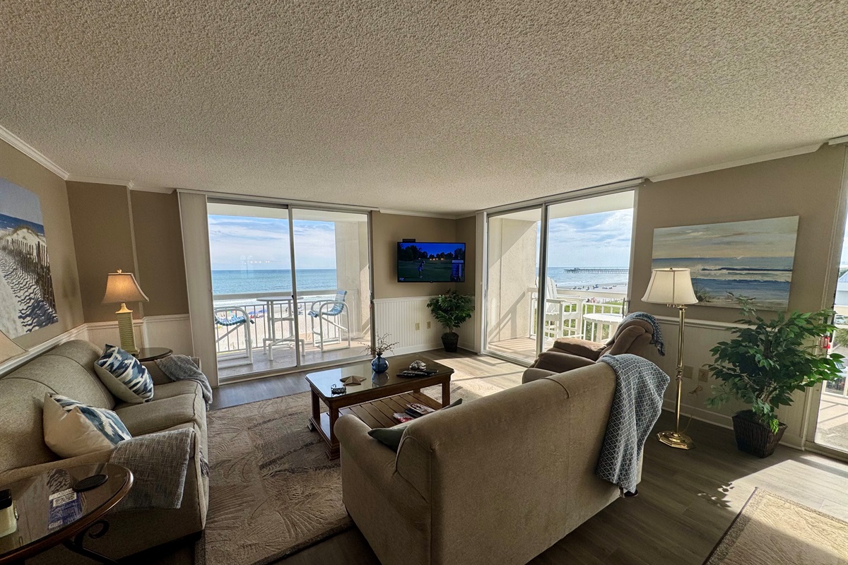 Living Room with Sleeper Sofa