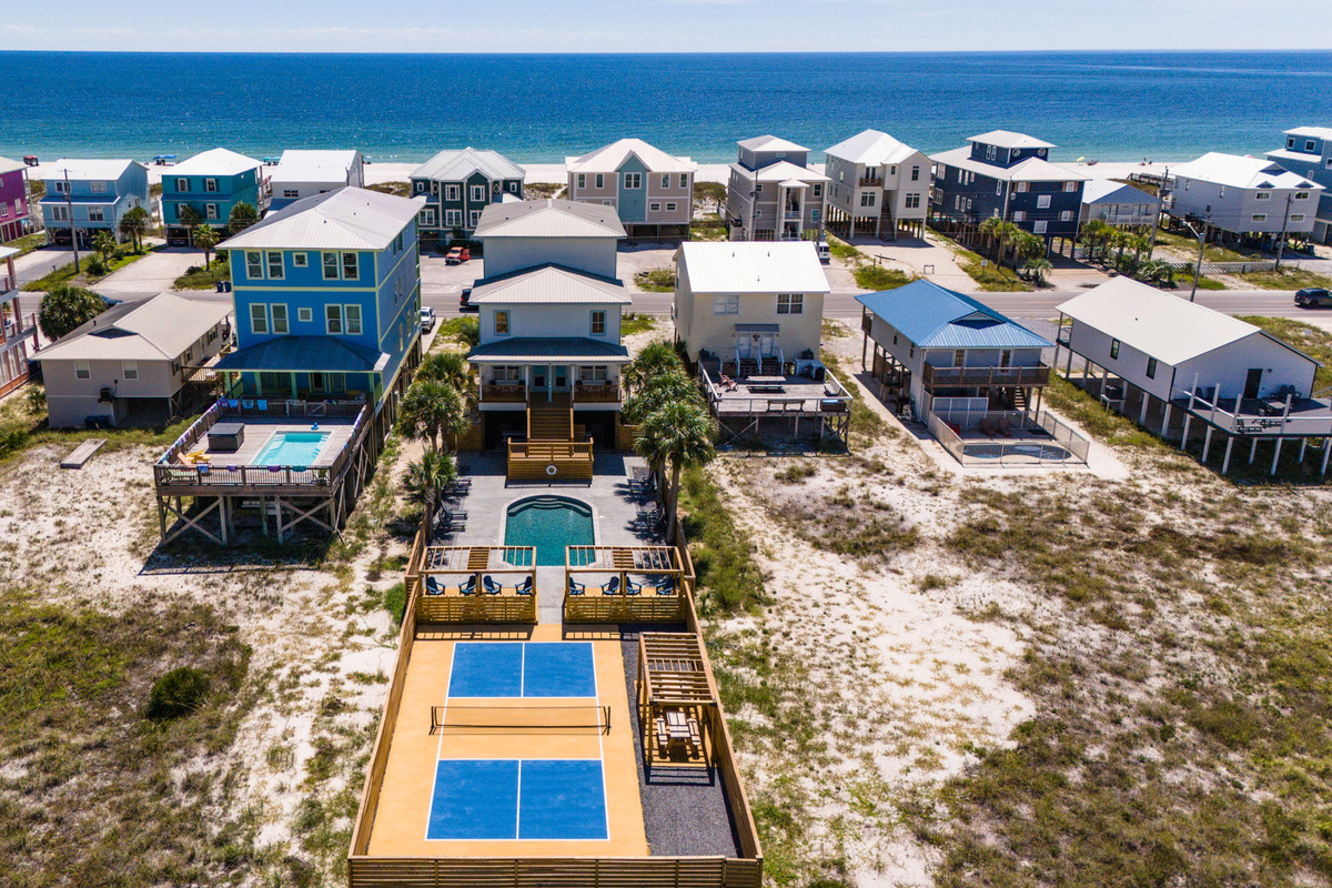 Your private vacation experience looks even better from above.