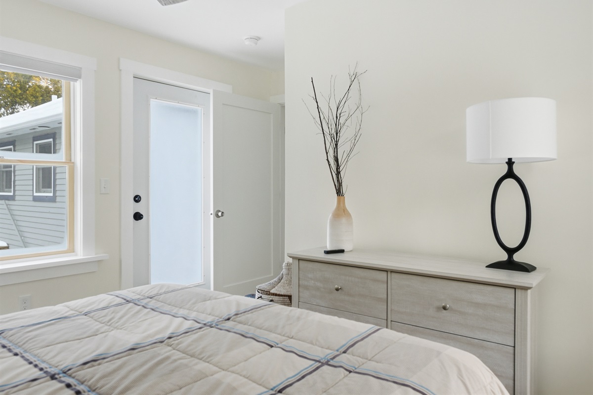 Back Primary Bedroom - Exit to Back Yard