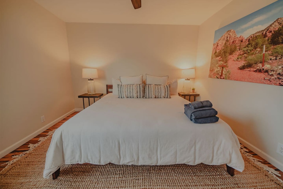 Clean, inviting spaces designed for comfort and relaxation