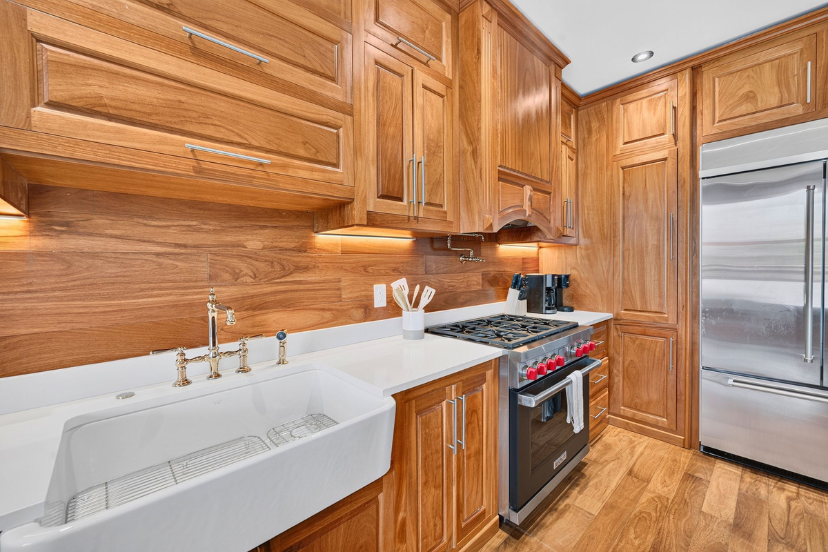 2nd Floor Kitchen 1 | Rosewood Retreat | 2605 Palm Blvd, Isle of Palms, SC | IOP Escapes