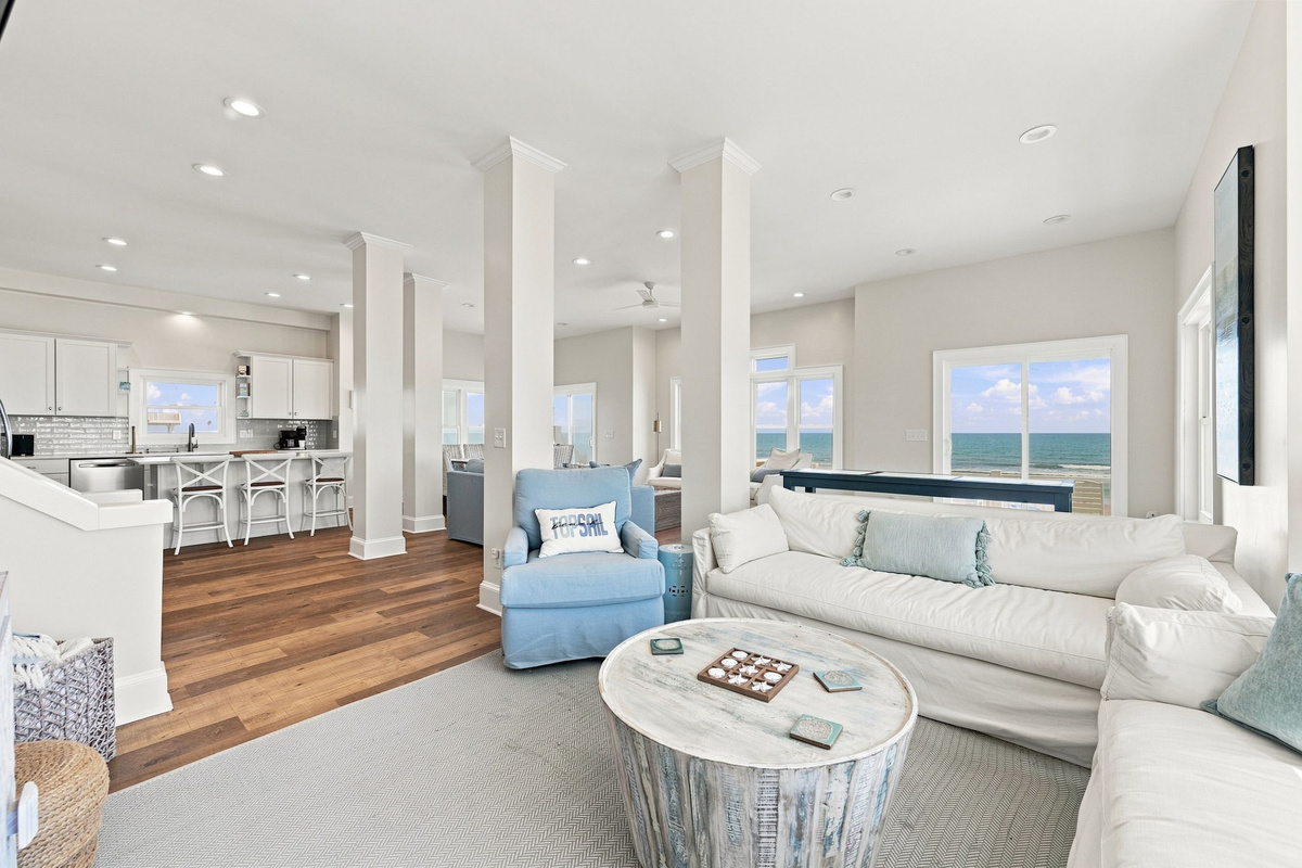 Take in the ocean views while enjoying movie nights, family conversations, and quiet moments together.