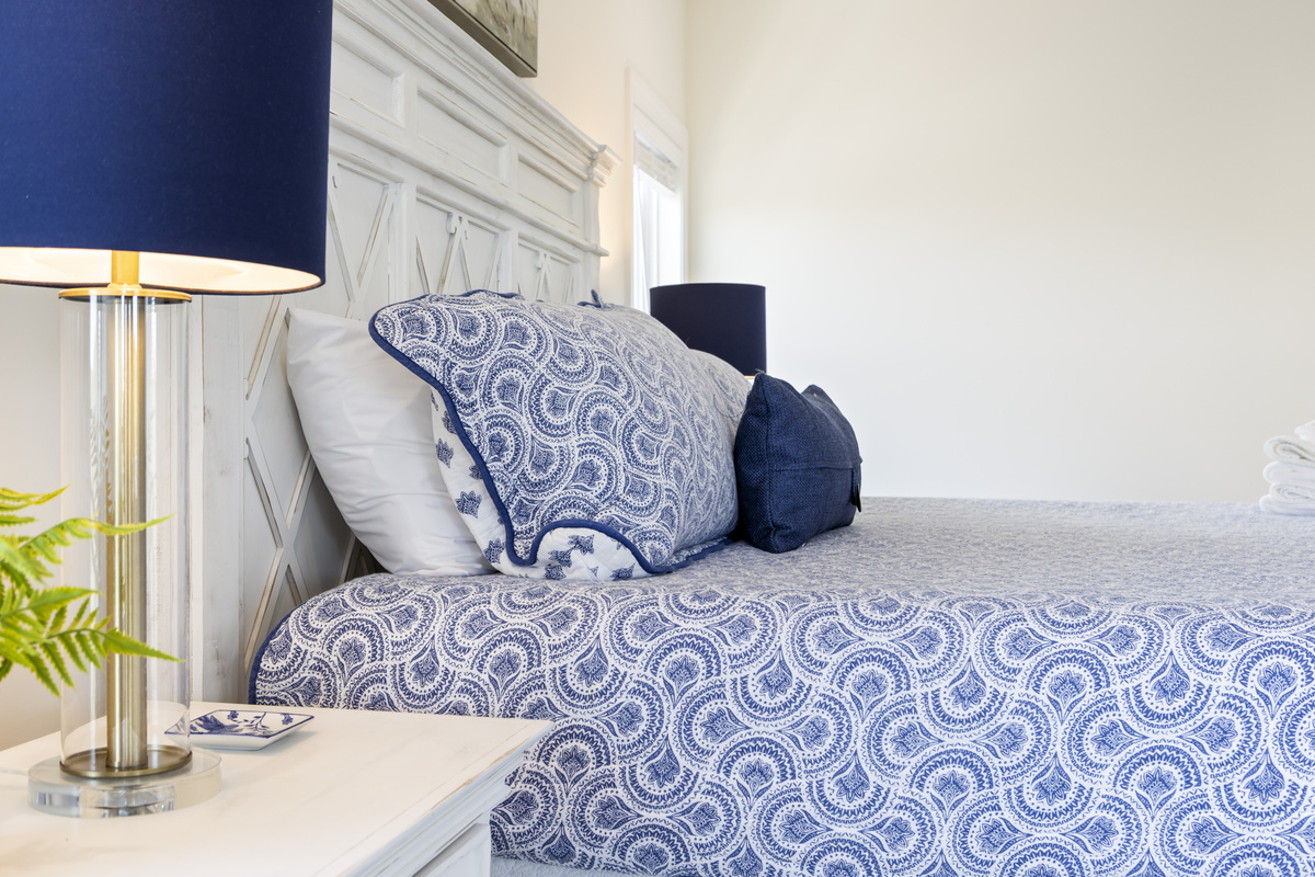Bed linens provided