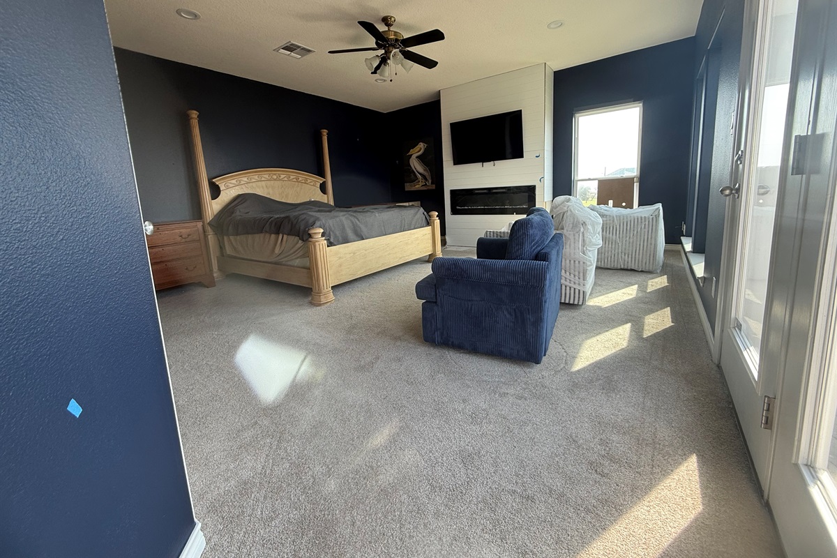 The Seafarer Primary Suite is nearly complete. Carpet is being removed April 1, and LVP will be installed next week.  