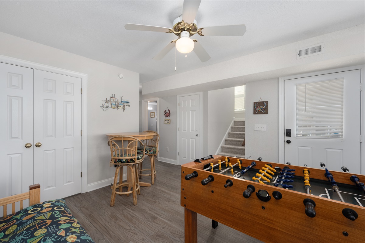 Plenty of space for everyone to enjoy Game Night!