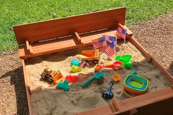 Sand box for the littlest ones!