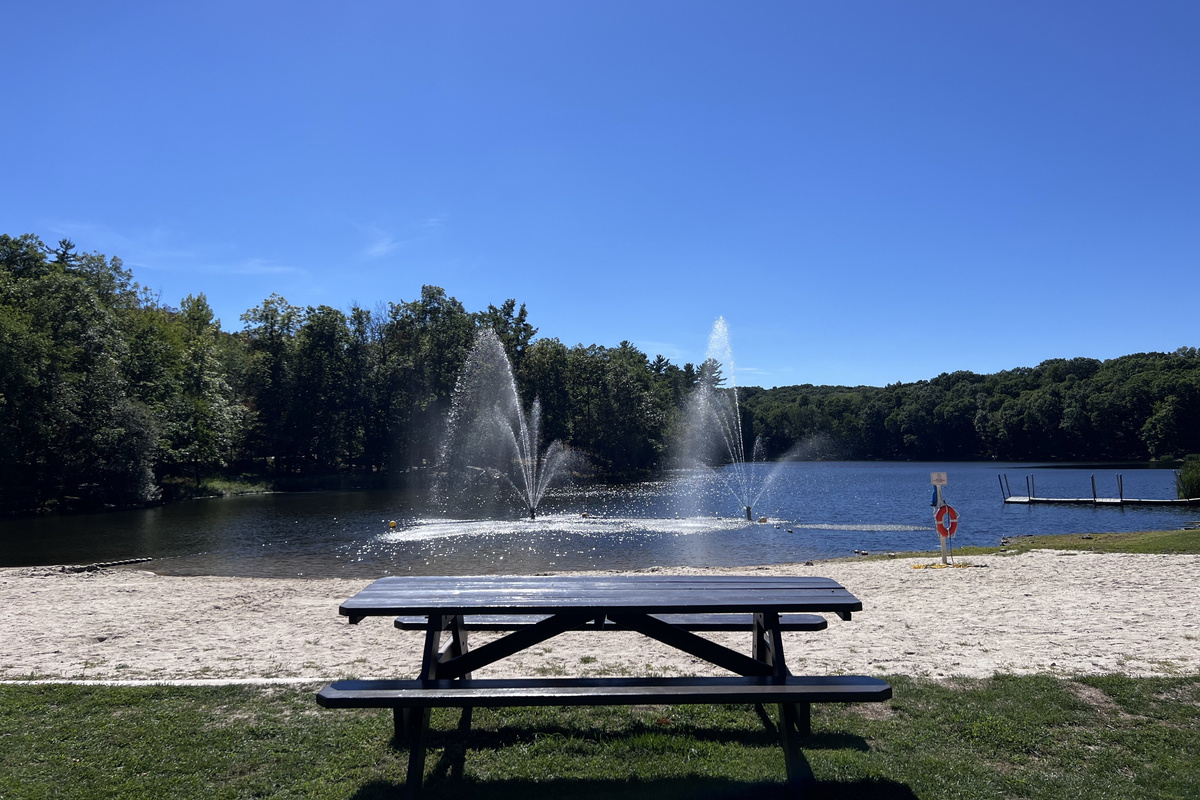 One of three community lakes - swimming, fishing, grilling and more