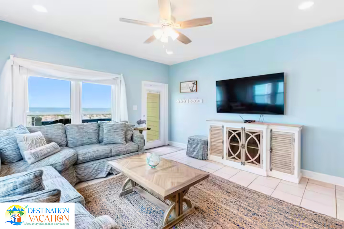 A stylish living room made for gathering.