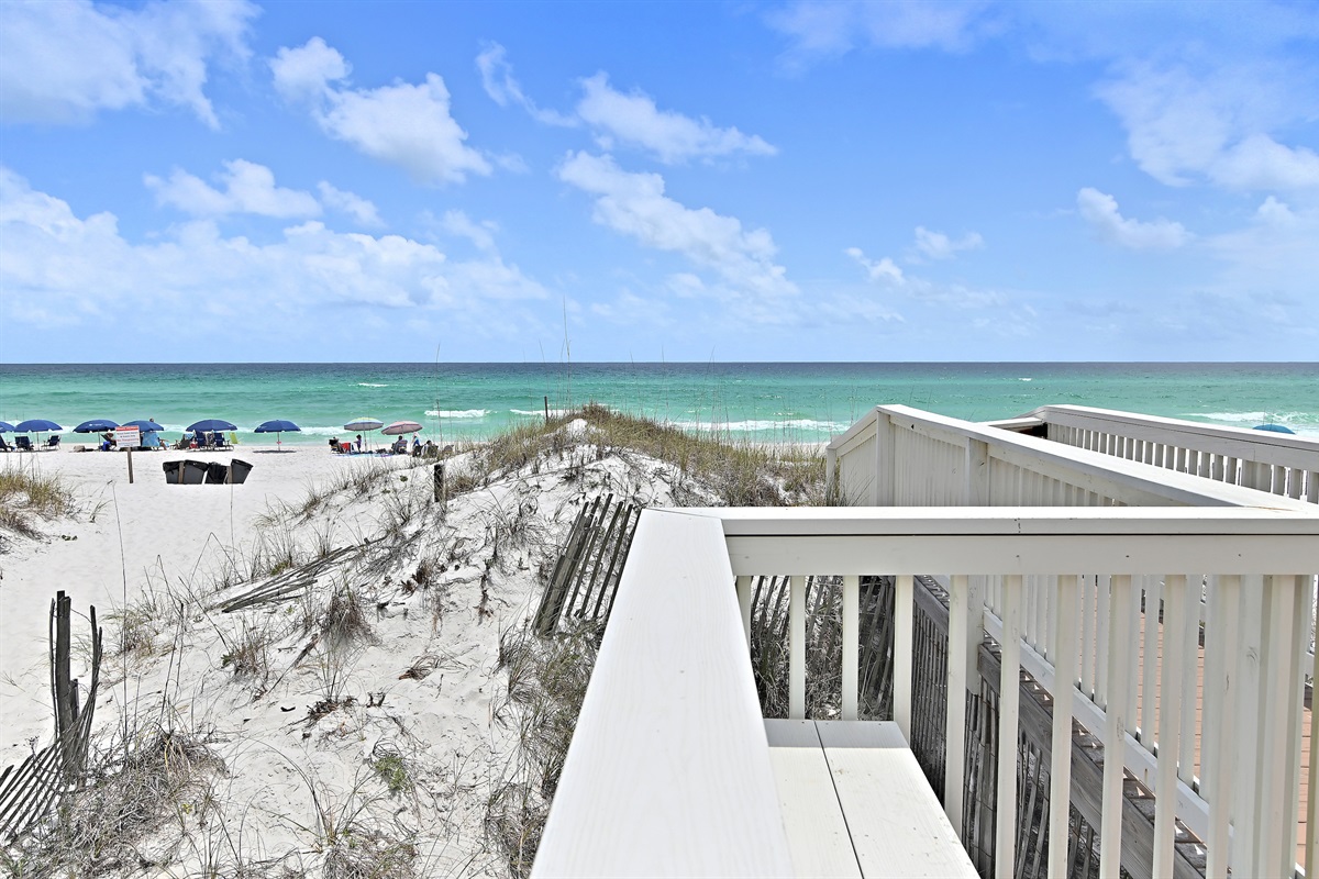 Private Beach!