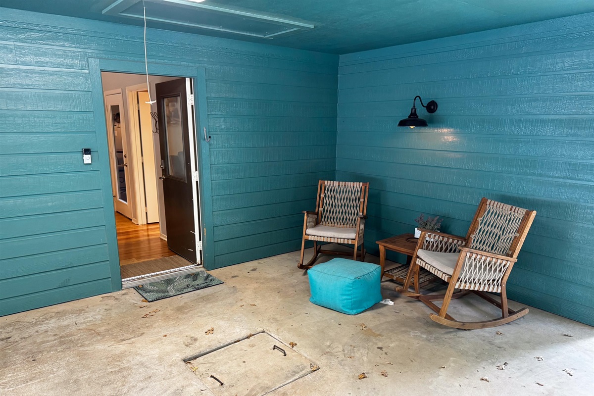 Step free living and garage