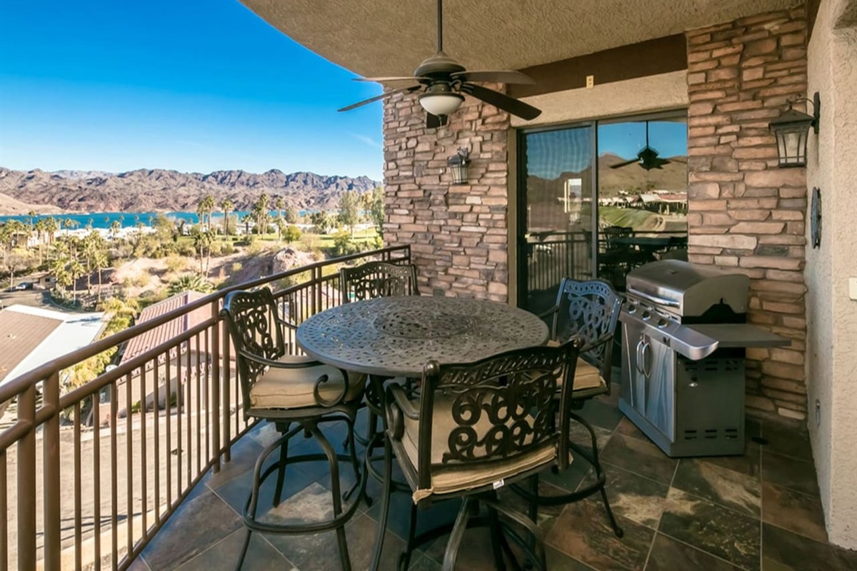 Patio With Amazing Views