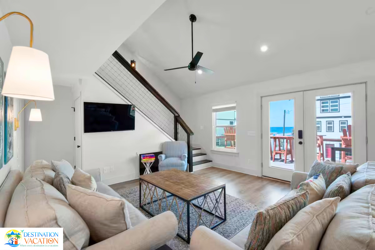 Bright open living space with effortless coastal charm.