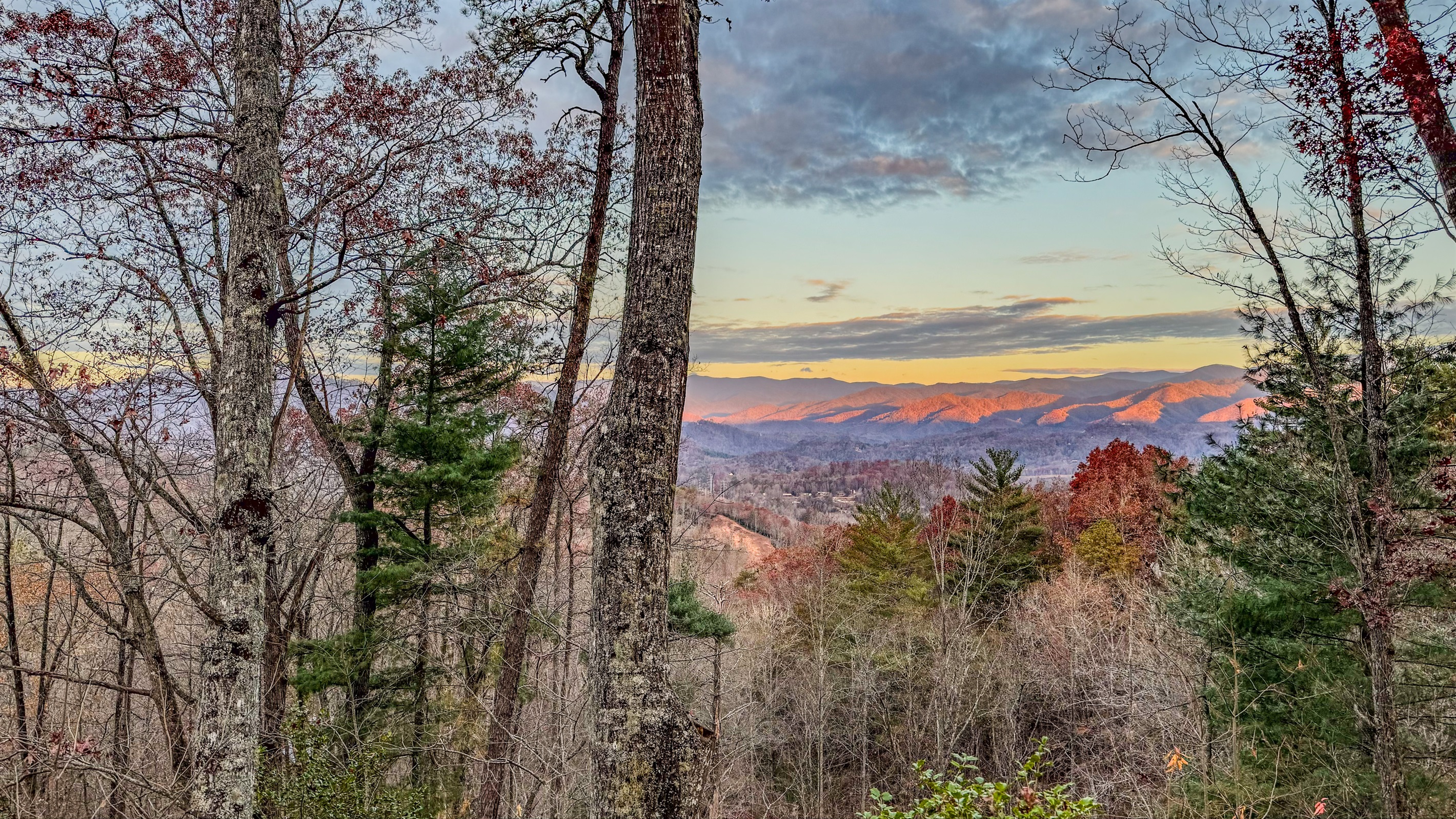 The views are relaxing and why we love the mountains!