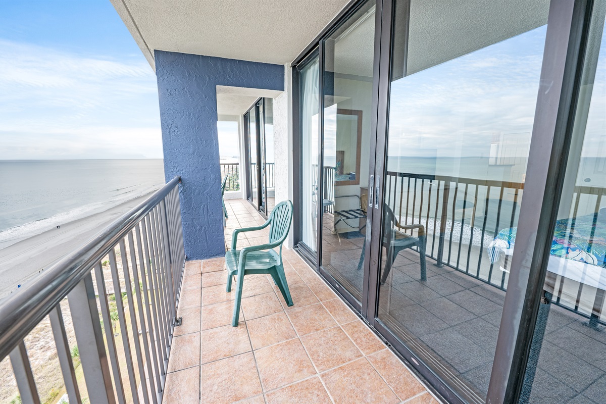 Amazing View from the Balcony!