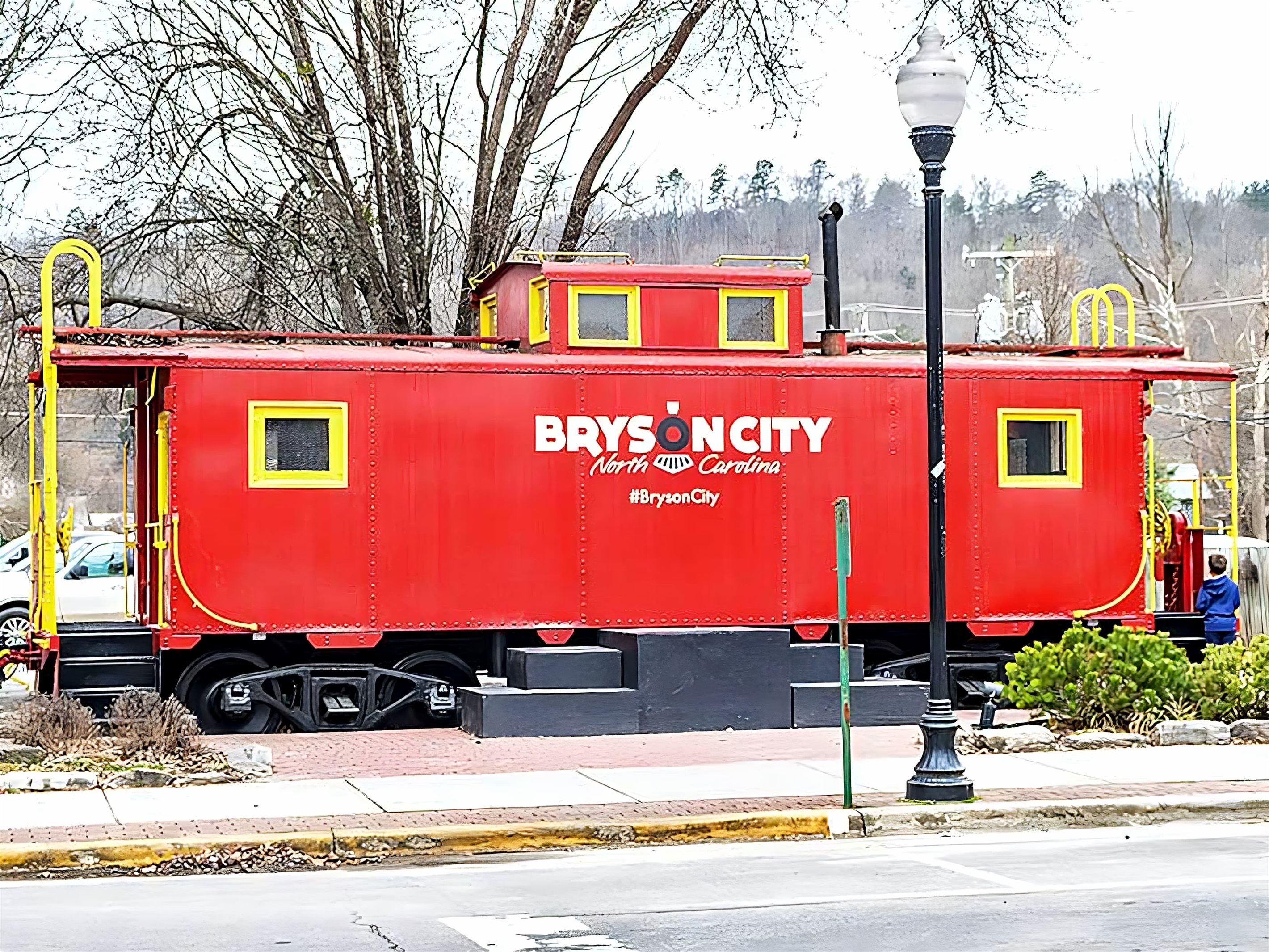 downtown Bryson City is 5 miles away!