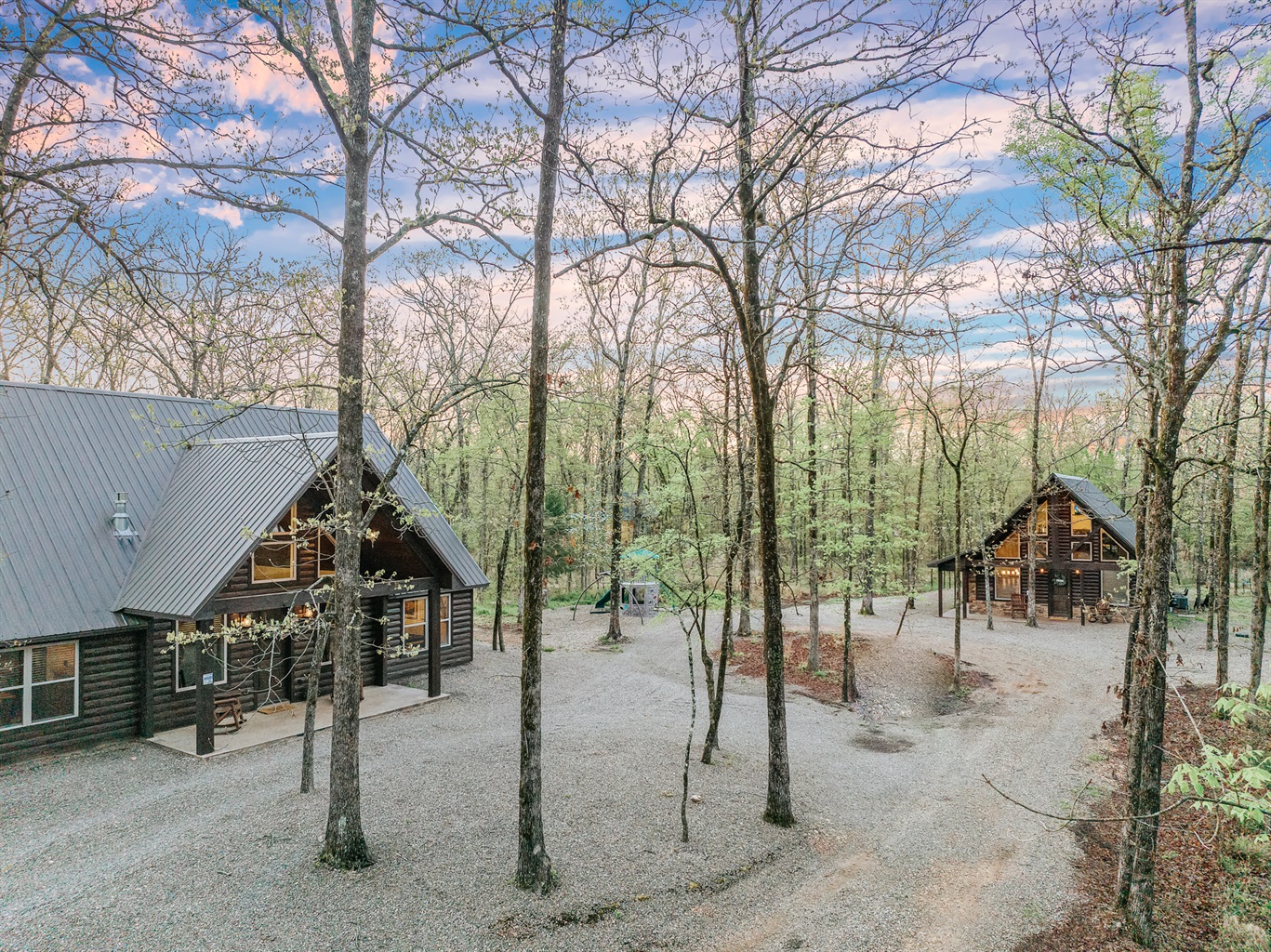 Disco Cowboy and Boots + Beats are neighboring cabins on the same property; this booking includes both for the same dates.