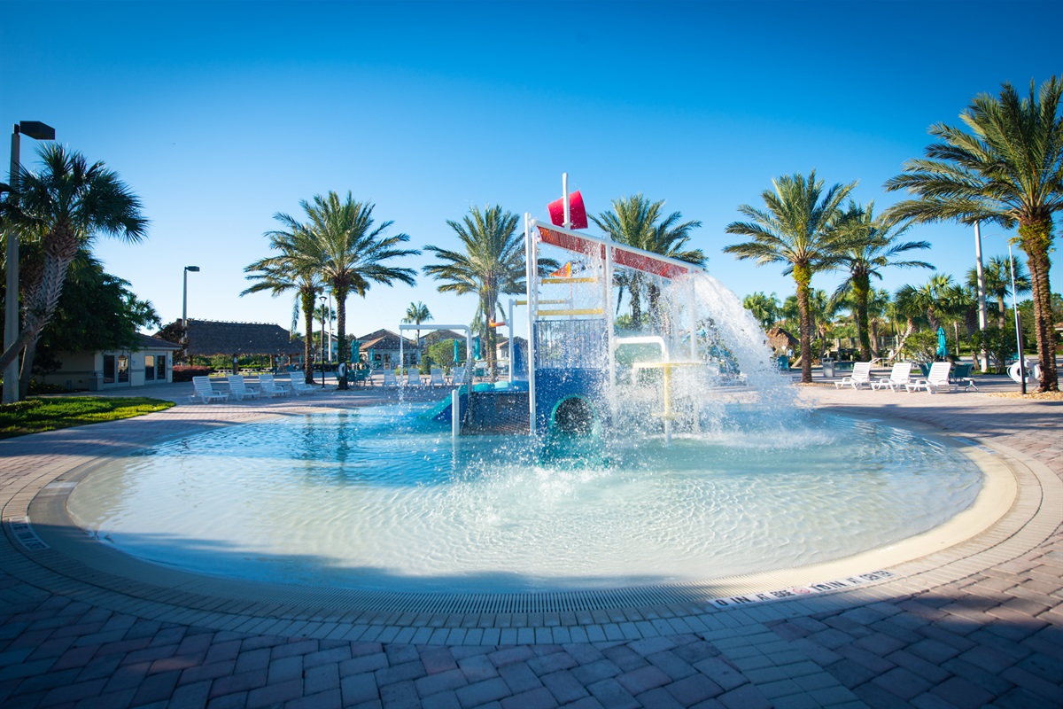 Splash Pad at Oasis club
