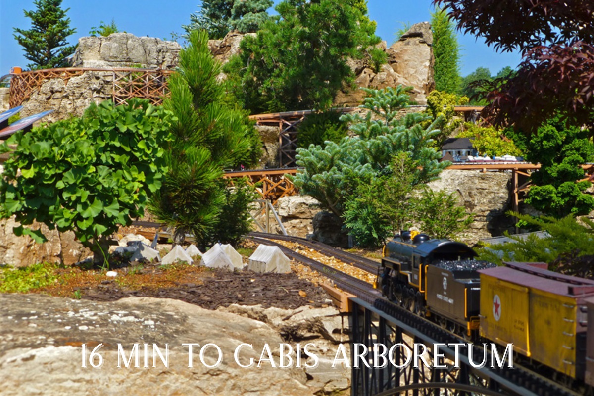 16min to Gabis Arboretum