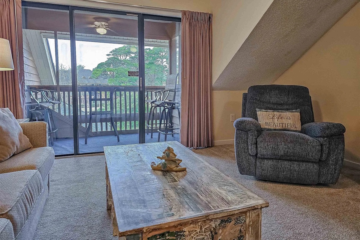 Living Room - comfortable furnishings