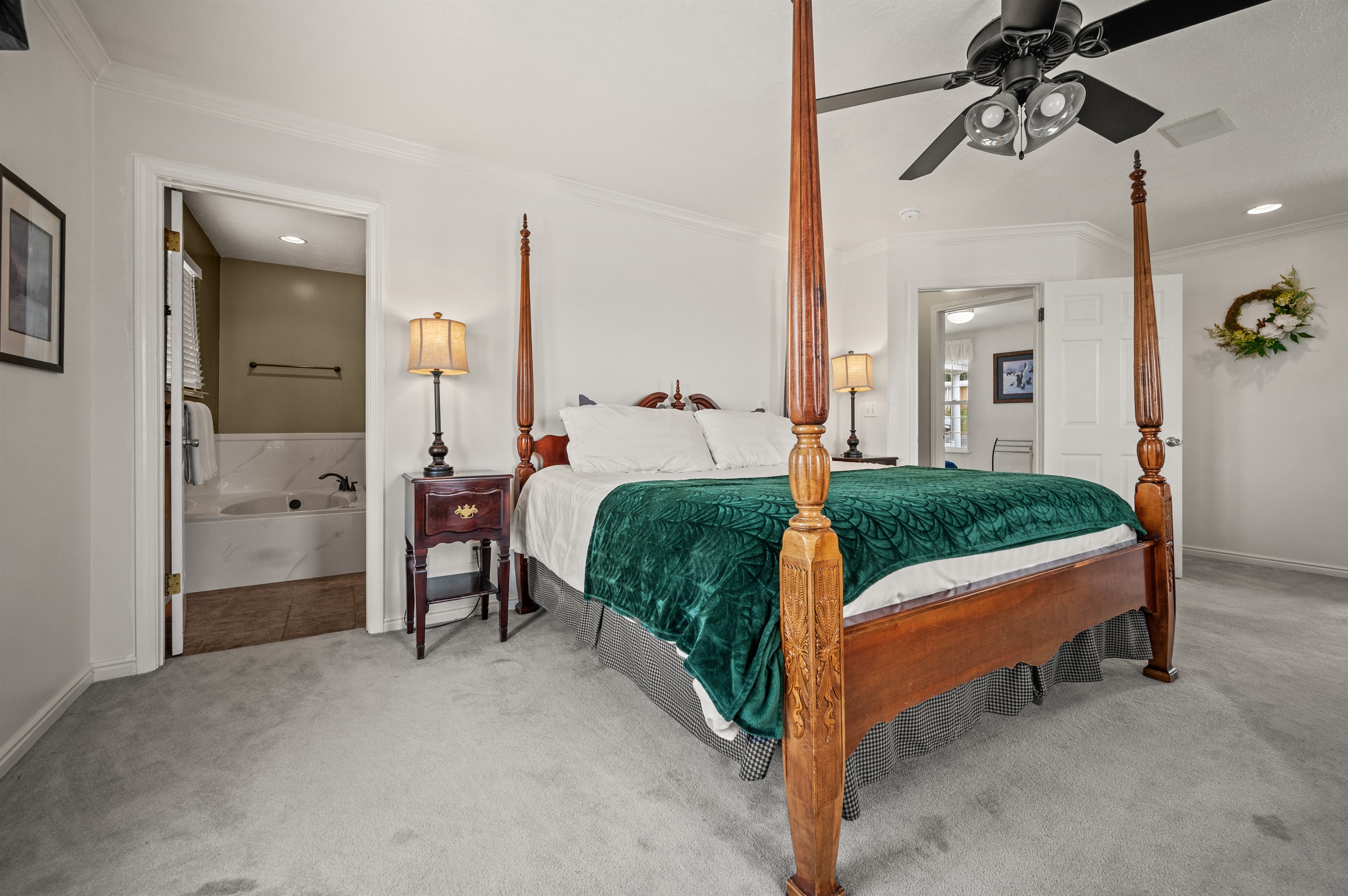 Primary Bedroom with Ensuite Bath