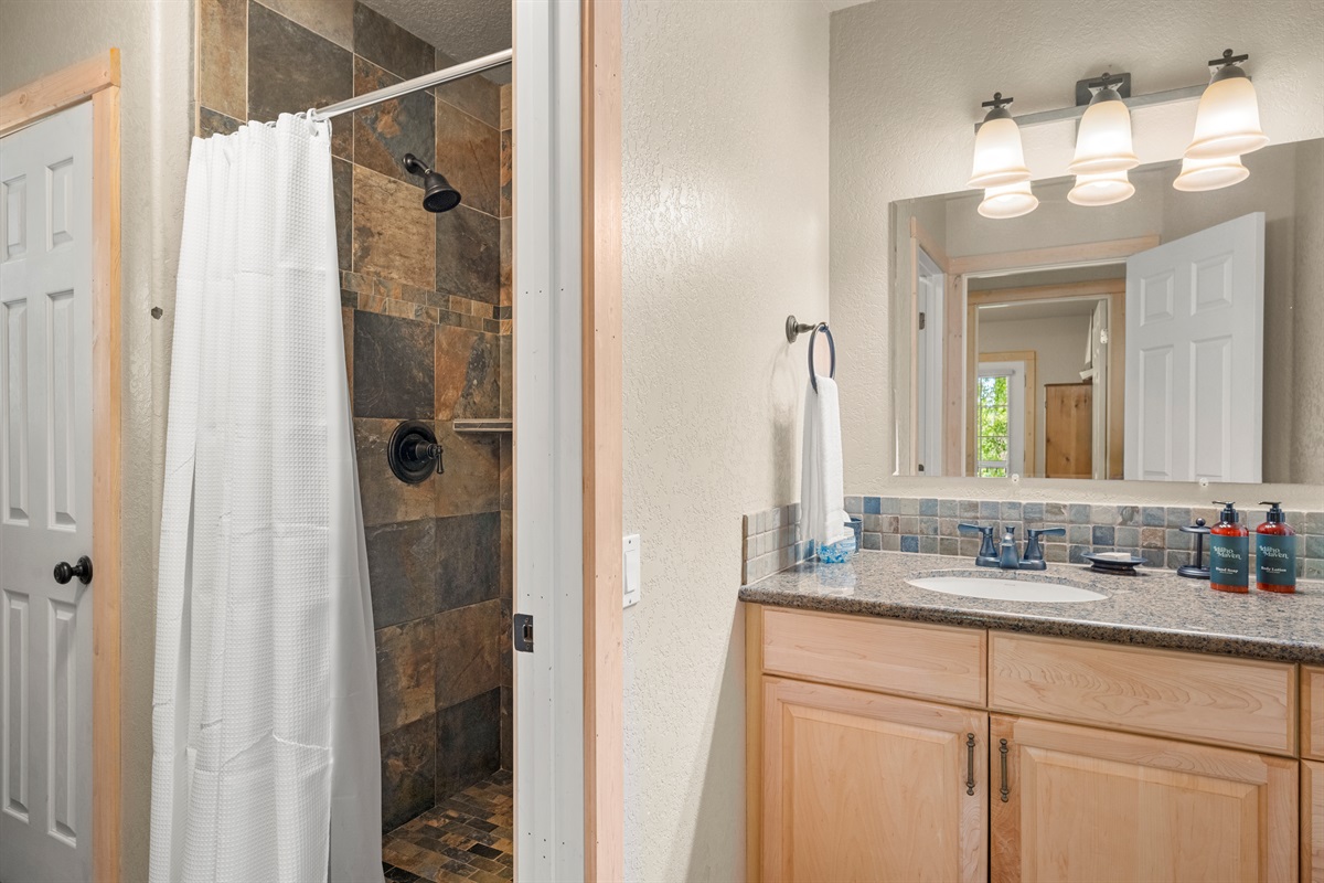 Downstairs guest bathroom
