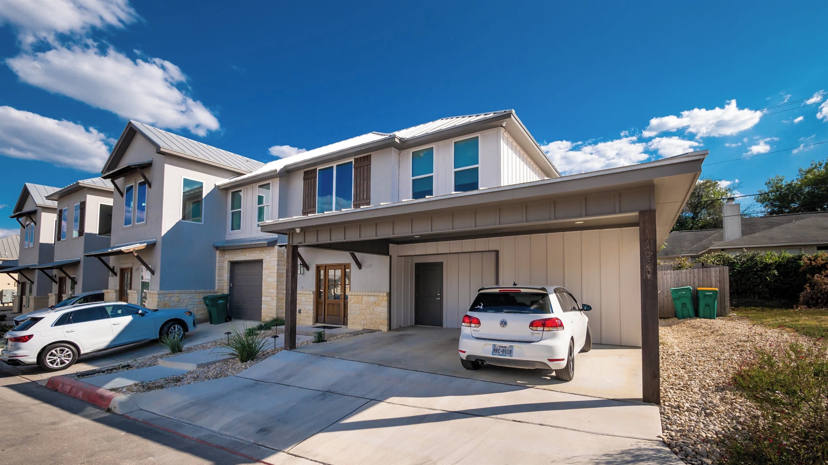 Front of Townhome