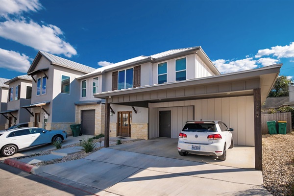 Front of Townhome