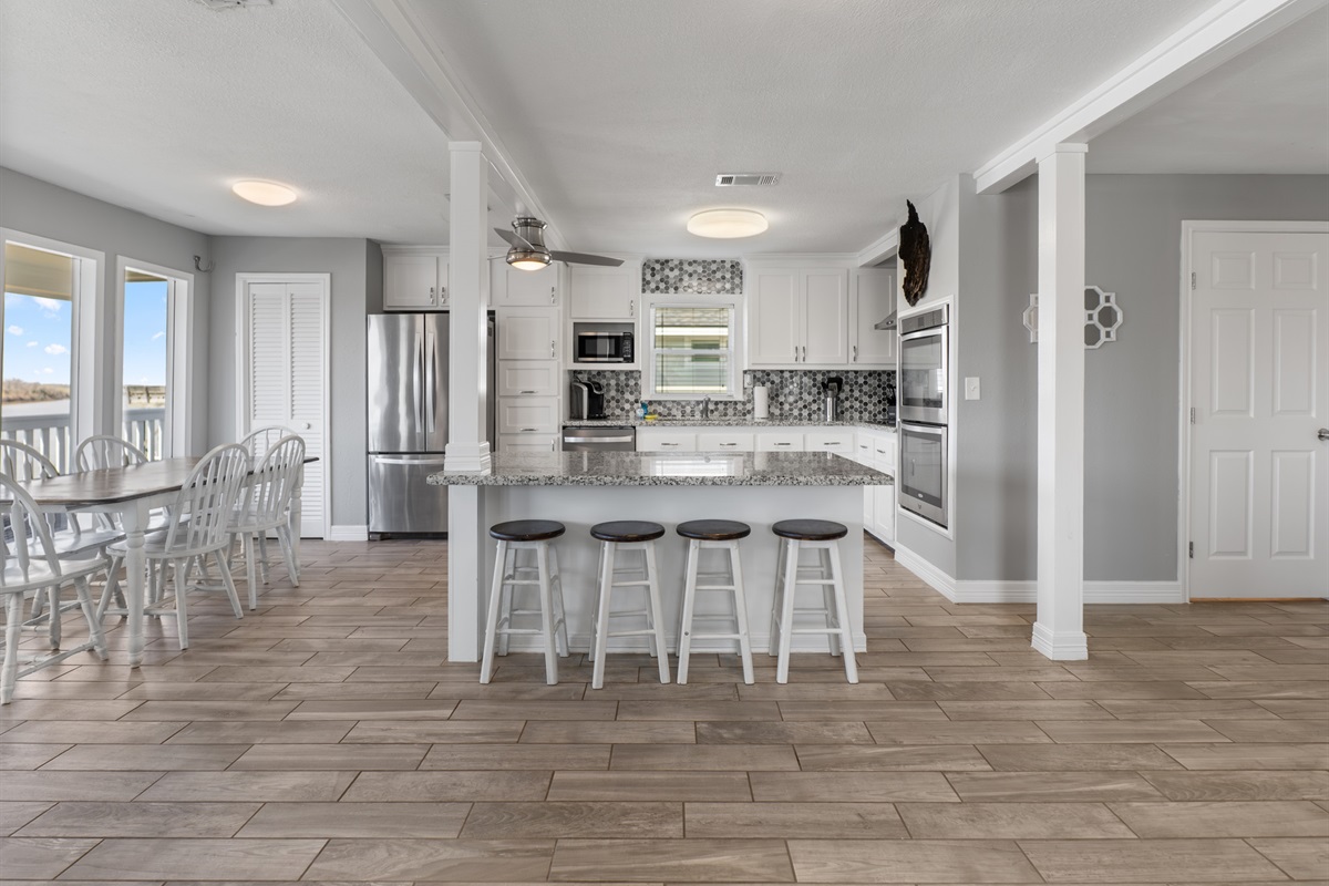 Main kitchen area