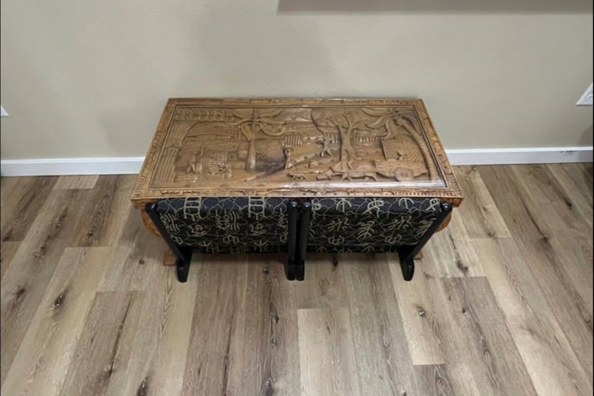 Far East floor table