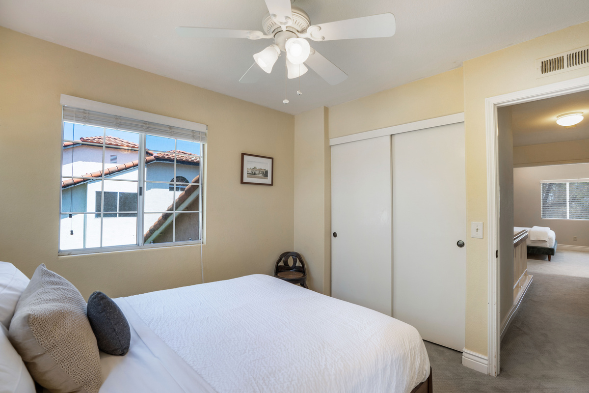 One of Two Queen Bedrooms Upstairs