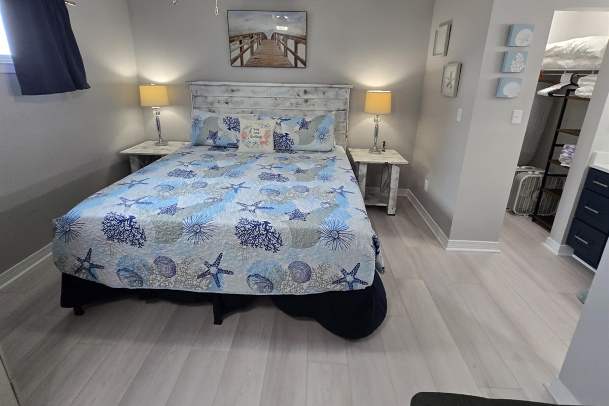 Upstairs Bedroom with King Bed
