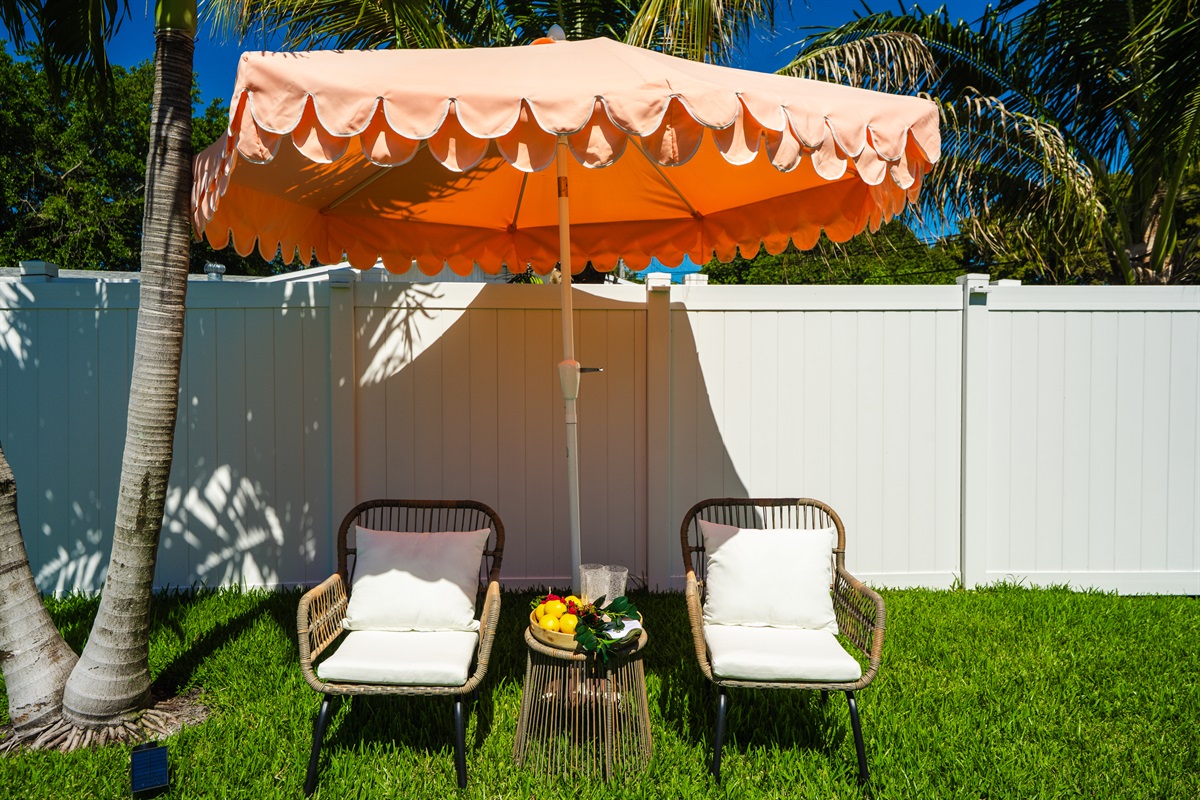 This spa-inspired amenity pairs perfectly with the putting green and outdoor lounge space for the ultimate luxury vacation experience.