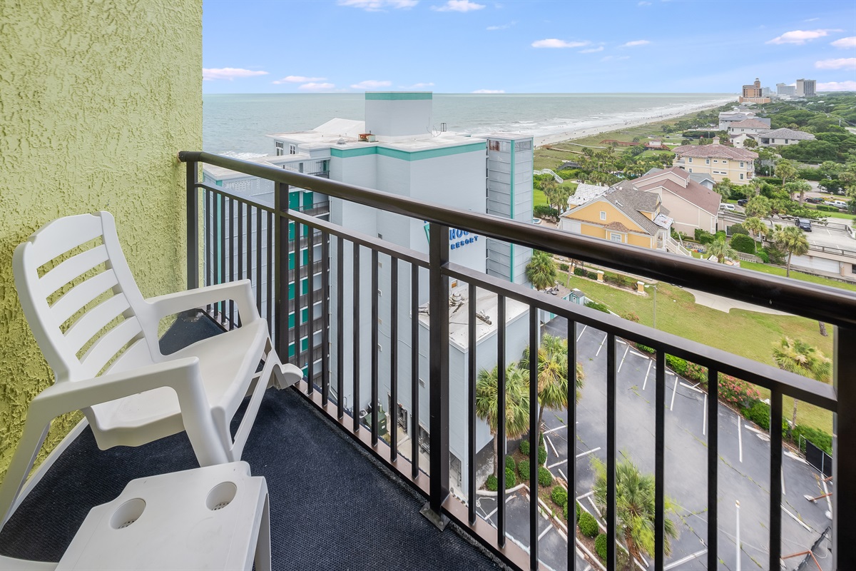 Balcony with Amazing Views